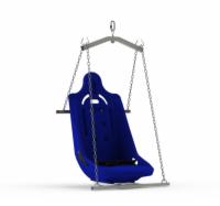 Hard Seat Option for EZ2, PEZ2 & Super Power EZ, w/4pt Hanger (400lb Cap)